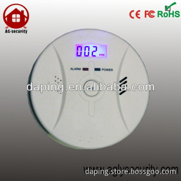 LCD display standalone co detector LED indicator